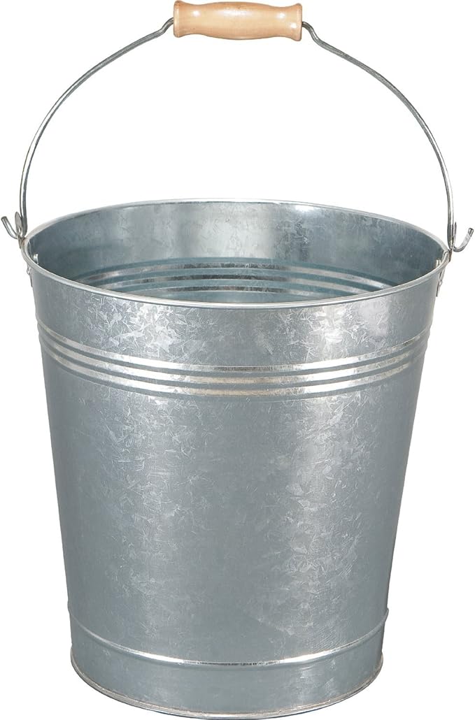 Highlands 18L Galvanised Metal Bucket BUC10 Amazon.co.uk Garden