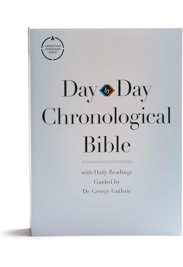 CSB Day-by-Day Chronological Bible, TradePaper, Black Letter, 365