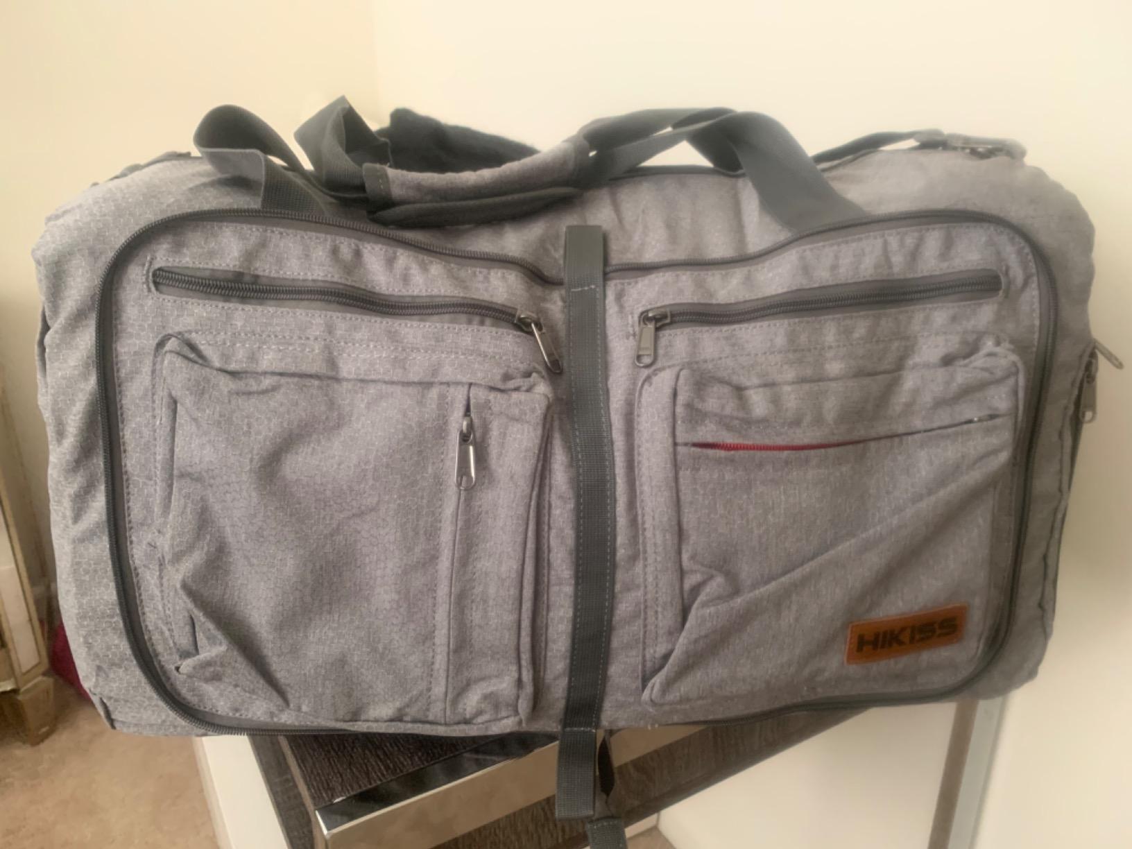 9/mo Finance Travel Duffel Bag, 115L Packable Duffle Bag with Shoes