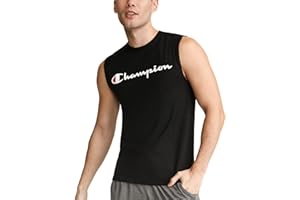 Champion Men's Muscle Tank, Classic Graphic Muscle Tee, Sleeveless T-shirt for Men (Reg. Or Big & Tall)