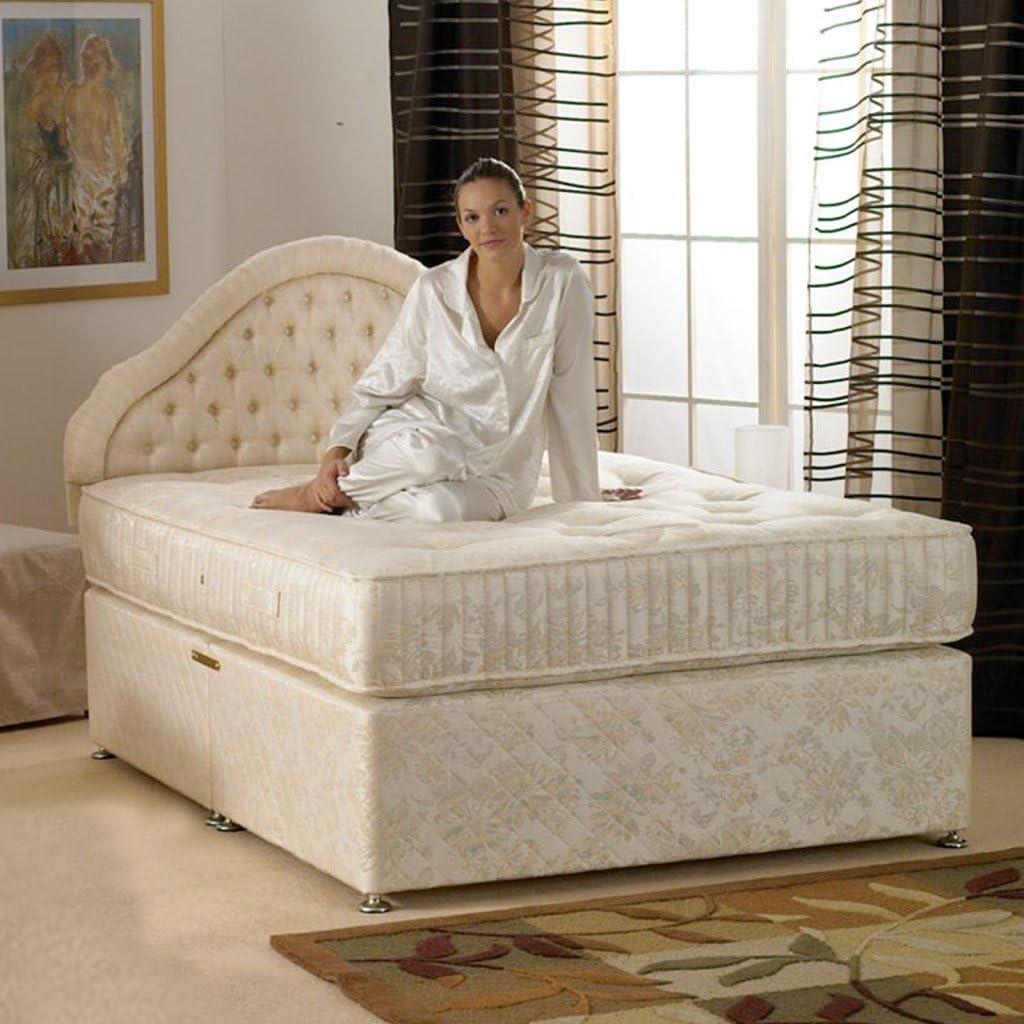 Deluxe Beds Ltd 6Ft Super Kingsize Pocket Sprung Zip & Link Divan Bed