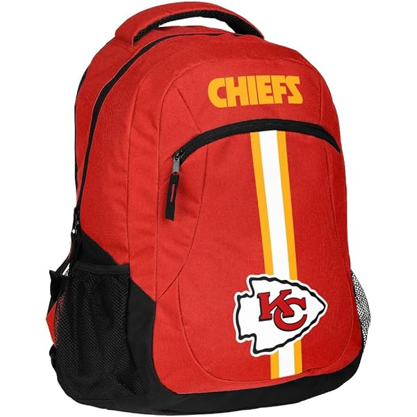 chiefs herschel backpack Amazon.com: FOCO NFL Officially Licensed Football Team Color Primary Logo 2  Tone Big Logo Color Block School Bag Travel Backpack