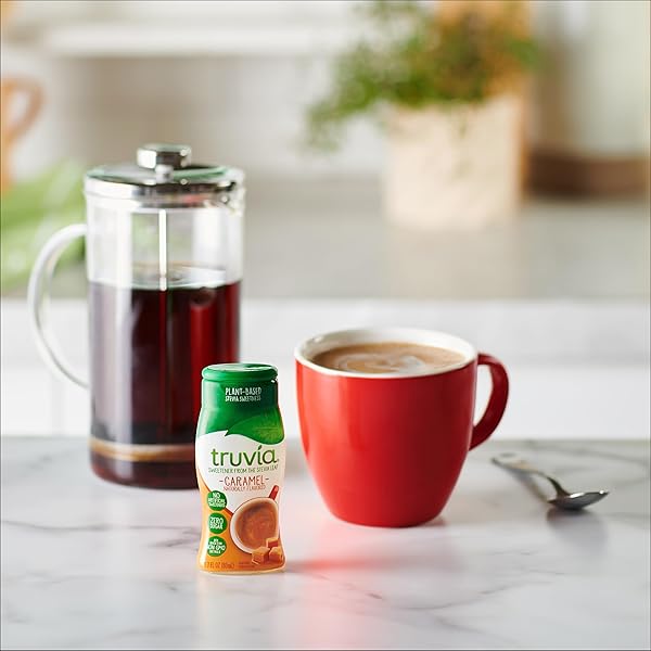 TRUVIA ZERO-CALORIE LIQUID SWEETENER FROM THE STEVIA LEAF, 2.7 FL OZ BOTTLE, CARAMEL FLAVOR (PACK OF 1)