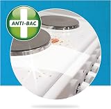 FLASH Antibacterial Strong & Thick Cleaning Wipes 60 Large Blossom & Breeze view 3