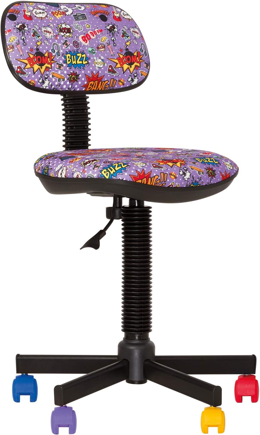 CLP Sedia Ufficio Natrona – Ergonomica, In Finta Pelle Cognac, Regolabile In Altezza (47-57 Cm), Basculante, Carico 125 Kg - 3