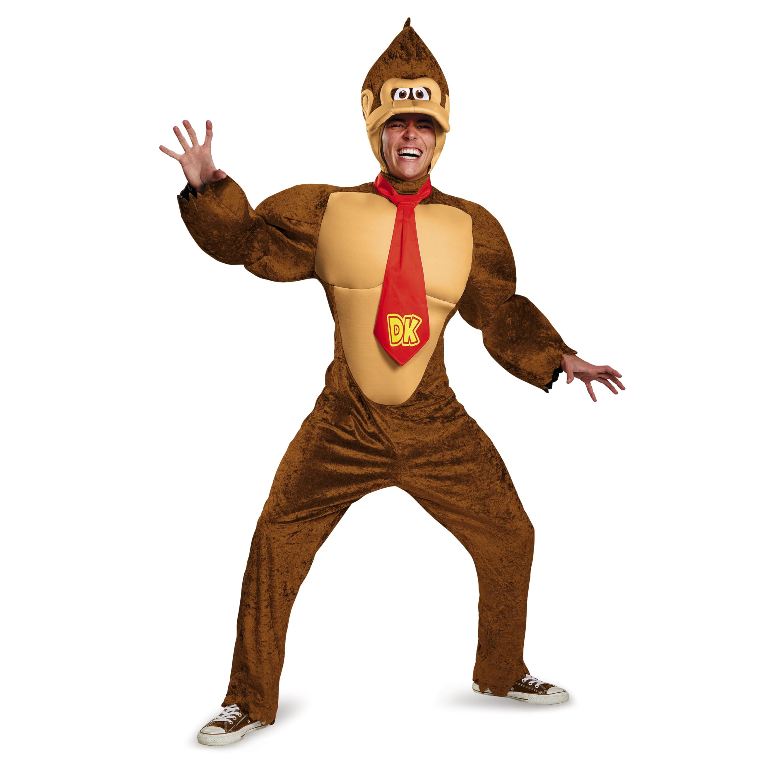 Disguise Men's Super Mario Donkey Kong Deluxe Costume