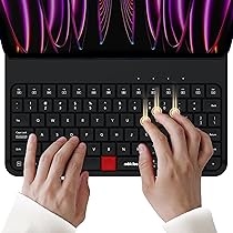 Amazon.com: MOKIBO Touchpad Fusion Bluetooth Keyboard Case for 
