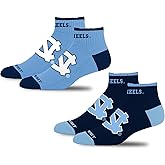 For Bare Feet NCAA Unisex Kids Front and Center 2 Pack Team Colors