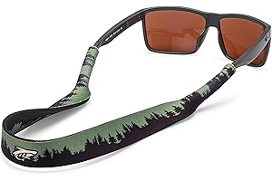 Pilotfish Neoprene Sunglasses Strap – Neoprene Eyewear Retainer, Secure Floating Sunglass Cord with Anti-Slip Ends