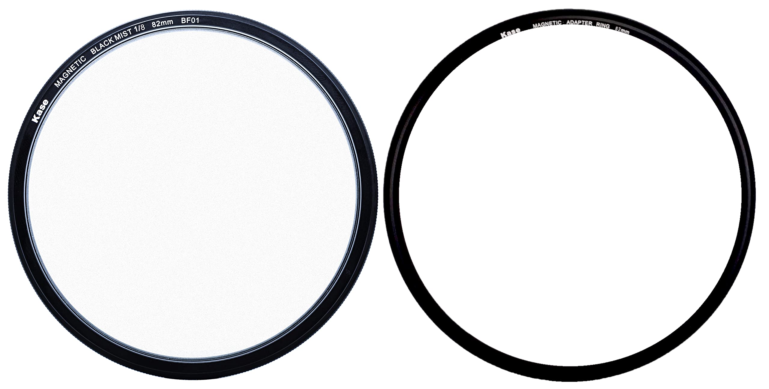 Photo 1 of Kase Wolverine 82mm Black Mist 1/8 Soft Focus Magnetic Shockproof Tempered Optical Glass Filter Incl Adapter