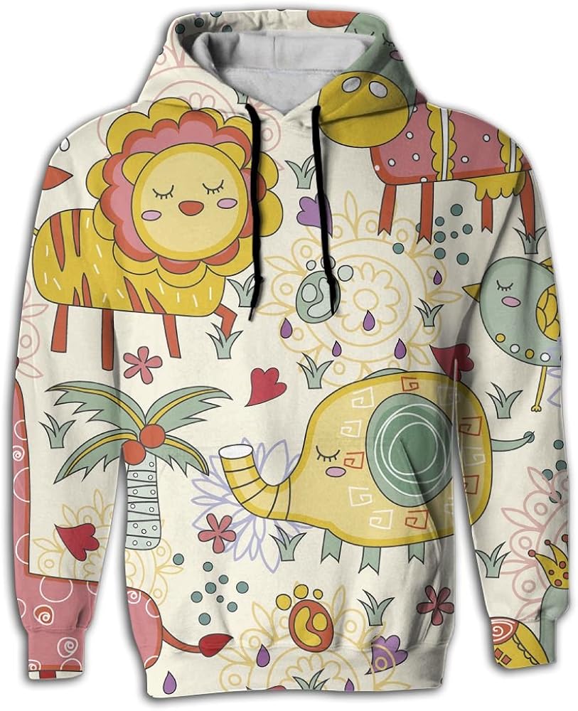 Cute Animal Sweatshirt Hoodies Hooded Sport Outwear Clothing