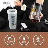 Warrior Whey Protein Powder 500g Chocolate Brownie Low Sugar Lean Muscle Support view 6