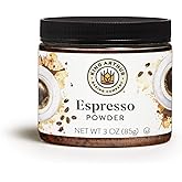 King Arthur Espresso Powder: Premium Baking Extract for Rich Chocolate Flavoring, 3 oz Reusable Jar, Kosher Certified - Enhan