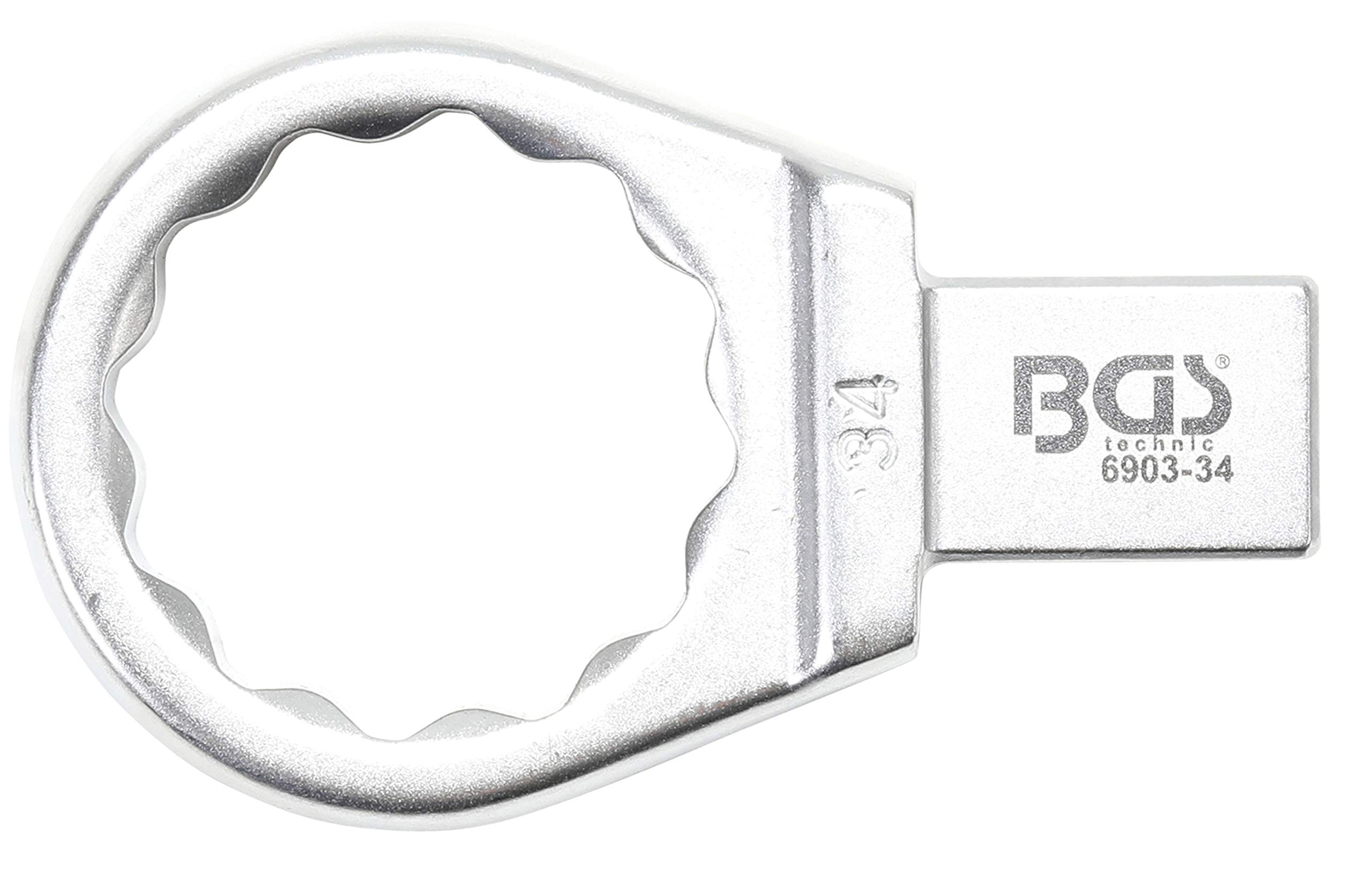 BGS 6903-34 | Push Fit Ring Spanner | 34 mm | Square Size 14 x 18 mm