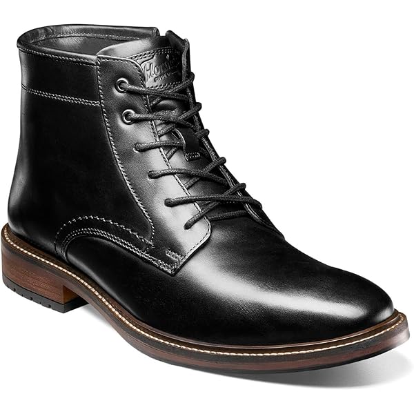 Amazon.com | Florsheim Essex Moc Toe Zipper Boot Black, 6 | Chelsea