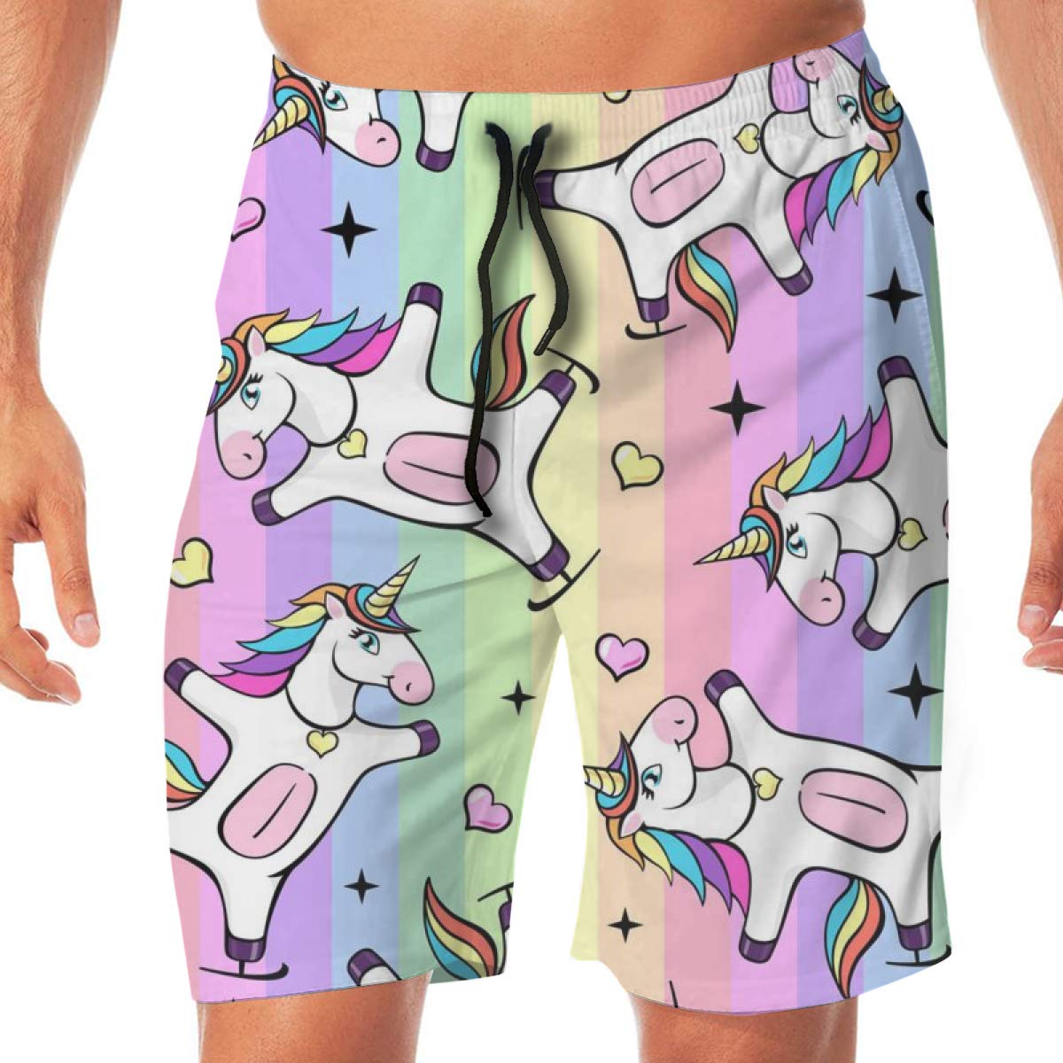 Mens unicorn swim trunks Clearance