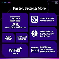 ASUS ROG STRIX Z890-A GAMING WIFI Z890 LGA 1851 ATX