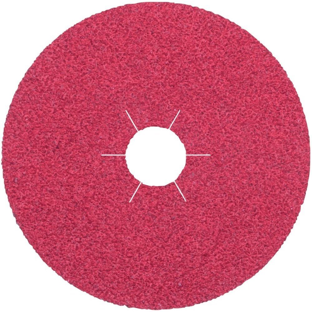 Klingspor 330486 FS 964 Ceramic Fibre Discs 125 x 22 mm Grain 40 Perforated Star