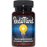 RediMind - Natural Cognitive Enhancement Supplement Capsule - Non-GMO, Vegan, Gluten-Free