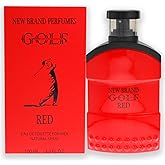 New Brand Golf Red EDT Spray Men 3.3 oz