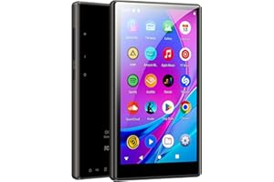 80GB MP3 Player with WiFi Bluetooth-Fanvace 5 Inch Android 9.0 MTK 8 Core MP4 Player, 1080P IPS Touch Screen, HiFi Music Player with Speaker, Installed Spotify, Amazon Music, Deezer, Play Store