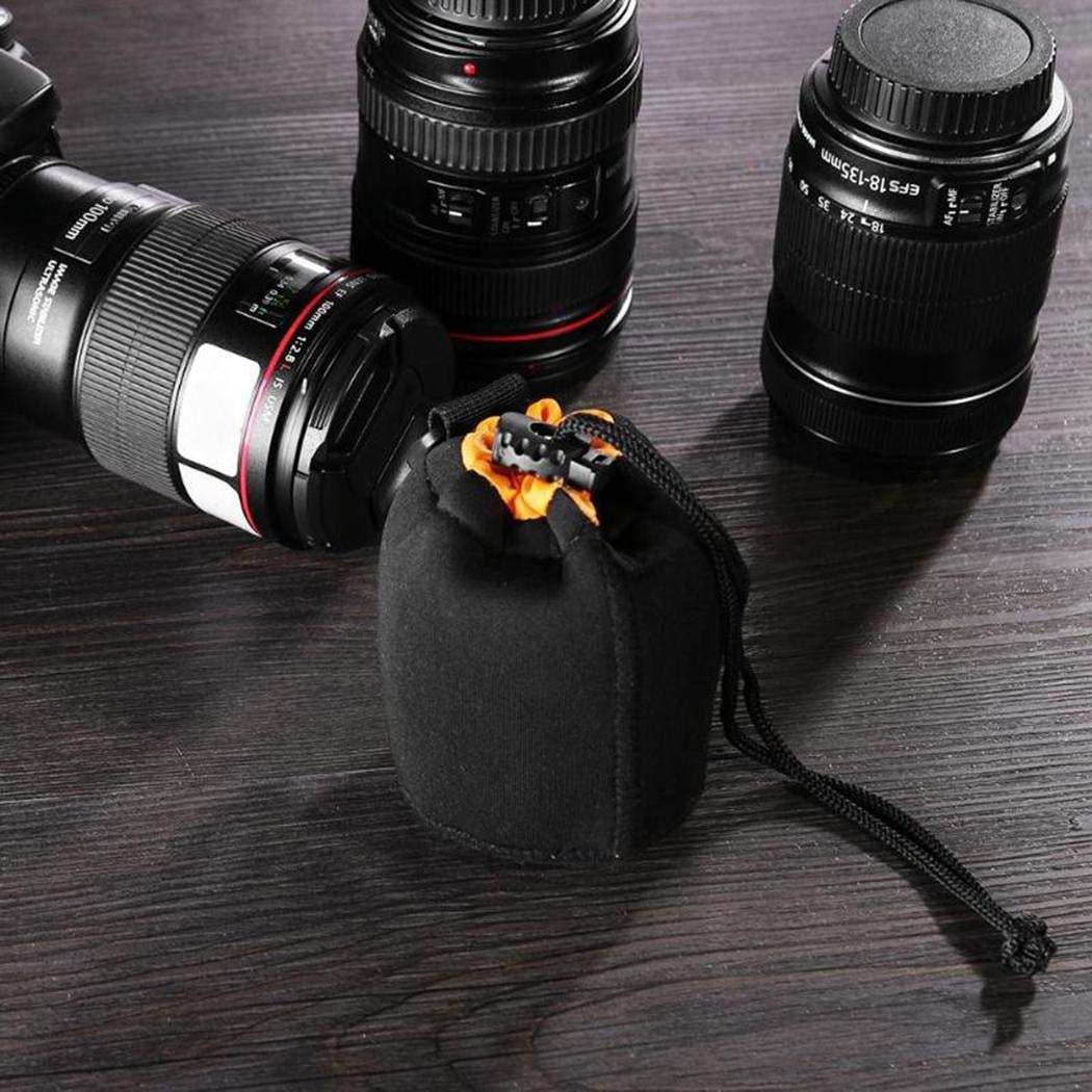 UpBeauty Camera Lens Bag Waterproof Thickened Fleetened Camera Lens Pack Camera Cases