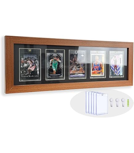 Trading Card Frame Trading Card Display Frame - Holds 15 Standard Cards ...