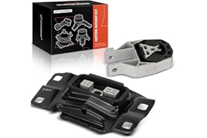 A-Premium Transmission Mount and Torque Strut Mount Kit Compatible with Ford Escape 2013-2019, Focus 2012-2018, Transit Conne