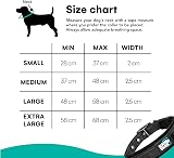 Black Rhino Heavy-Duty Adjustable Reflective Waterproof Dog Collar Pink Black view 5
