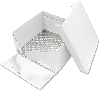 Caja + Base cuadrada gruesa (27,8 cm): Amazon.es: Hogar