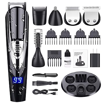Amazon Com Gooleen Beard Trimmer For Men Cordless Mustache