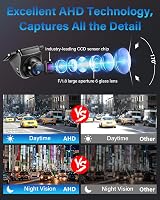 Jansite AHD 1080P Reversing Camera 360° Adjustable Metal Universal 12V-24V view 3