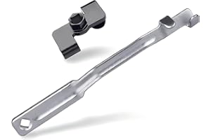 Herdusa 2pcs Wrench Extender Tool Bar Set for 1/2 Inch Drive Breaker Bars Universal Wrench Extension Adaptor Extend Wrenches Tool