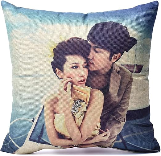 Amazon.com: JIANKE Cojines personalizados, regalo de cumpleaños, foto foto foto personalizada manta almohada con cremalleras fundas: Home \u0026 Kitchen