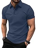 ZITY Mens Polo Shirts Short Sleeve Performance