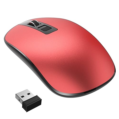 Wireless Mouse 【Large Hands & Ergonomic Design】 Patuoxun Full Size 2.4G