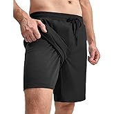 TBMPOY Men's Swim Trunks 9" Quick Dry Board Shorts Mesh Lining Bathing Suit Swimming Beach Swimwear Zipper Pockets