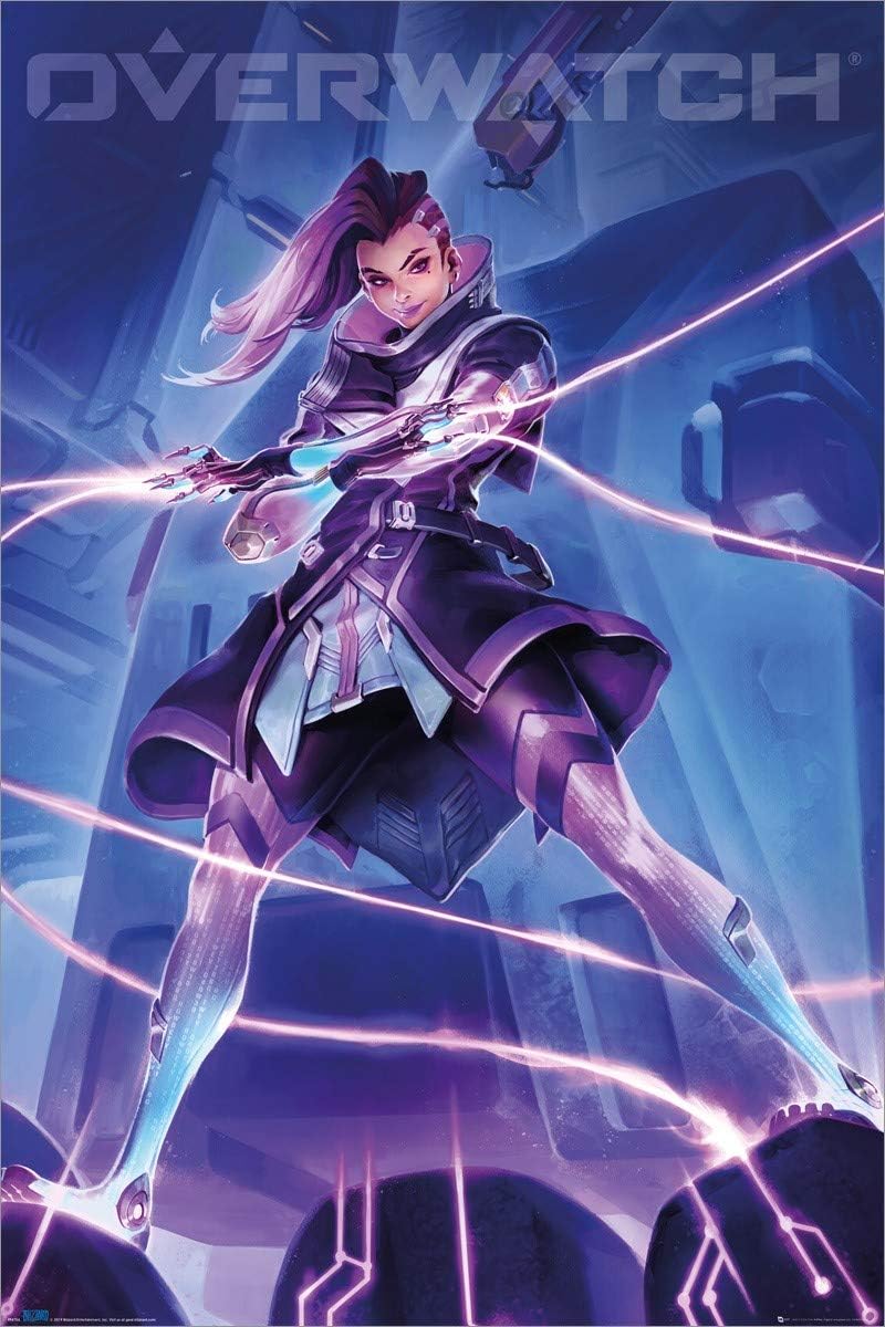 Overwatch Laminated Sombra Maxi Poster 61 x 91.5cm