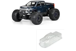 Pro-Line Racing 2021 Chevy Silverado Clear Body E-REVO 2.0 & MAXX PRO358200 Car/Truck Bodies Wings & Decals
