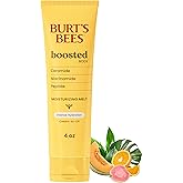 Burt's Bees Boosted Body Moisturizing Melt With a Ceramide, Niacinamide and Peptide Complex, Intense Skin Hydration, Cream-to-Oil Body Lotion Helps Support Skin Barrier, Tropical Scented, 4 oz. Tube