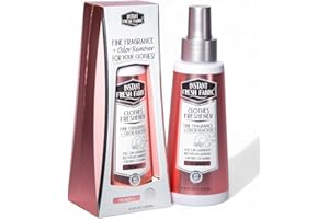 INSTANT FRESH AIR Premium CLOTHES FRESHENER for Women Fabric Spray Keeps Clothes Fresh, Odor Remover Fabric Refresher Spray Extends Garment Life, Linen Spray for Bedding Eco-Friendly, 6.76 oz – INSTANT FRESH FABRIC