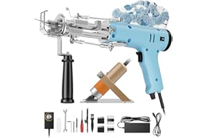 Fancybant Tufting Gun Starter Kit with Carpet Trimmer,2 in 1 Cut Pile & Loop Pile Rug Tufting Supplies with Rug Shaver, Upgraded Rug Making Kit for Beginners and Amateur,Easy-to-Use