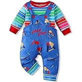 VINUOKER Baby Boy Halloween Clothes, Halloween Outfit Set,Baby toddler boy birthday outfits set