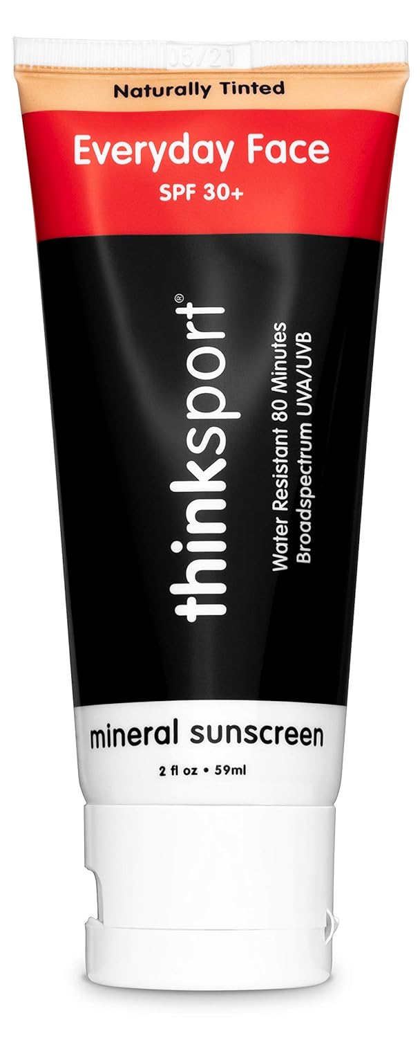 thinksport everyday face sunscreen spf 30