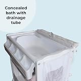 My Babiie Samantha Faiers Safari Baby Bath and Changing Unit White view 3