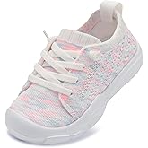 JIASUQI Toddler Shoes for Boys Girls Slip on Sneakers Wide Toe Walking Shoes Toddler Sock Shoes