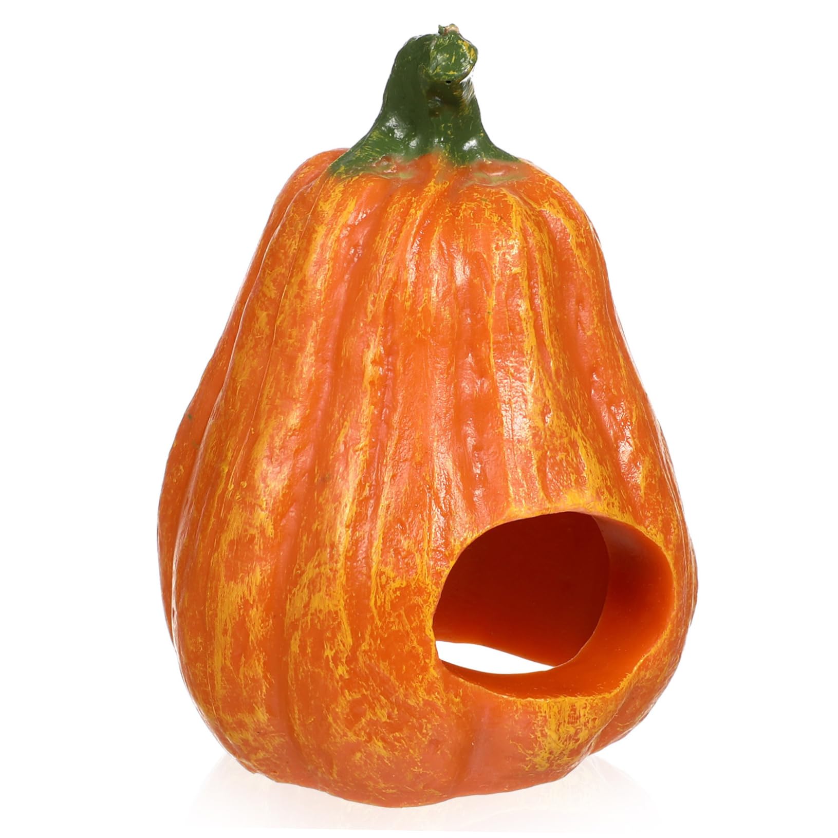 POPETPOP Fish Tank Pumpkin Prop Fish Tank Aquarium Breeding Cave Aquatic Hide Hut Pumpkin Aquarium Decoration Pumpkin Aquarium Ornament Aquarium Hideout Cave Fish Tank Props