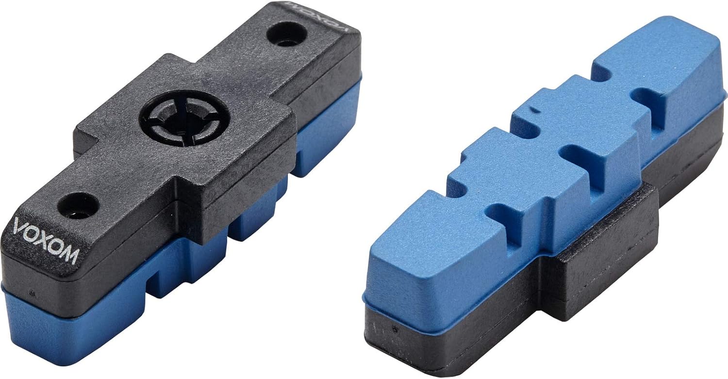 Voxom Brake Shoes MTB Brs21 Cartridge, Pack of 2, Magura Standard, Black, 718000135 Brakes/Brake Pads, One Size