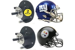 B21DESIGN Hidden Floating Football Helmet Wall Mount Display Floating Hover (Choose from Full Size or Mini Size Helmet)