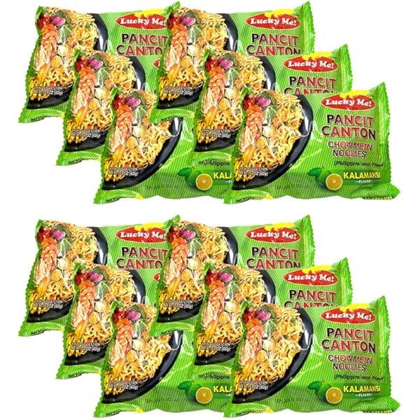Amazon.com: Lucky Me Pancit Canton 20 Pack Kalamansi Citrus
